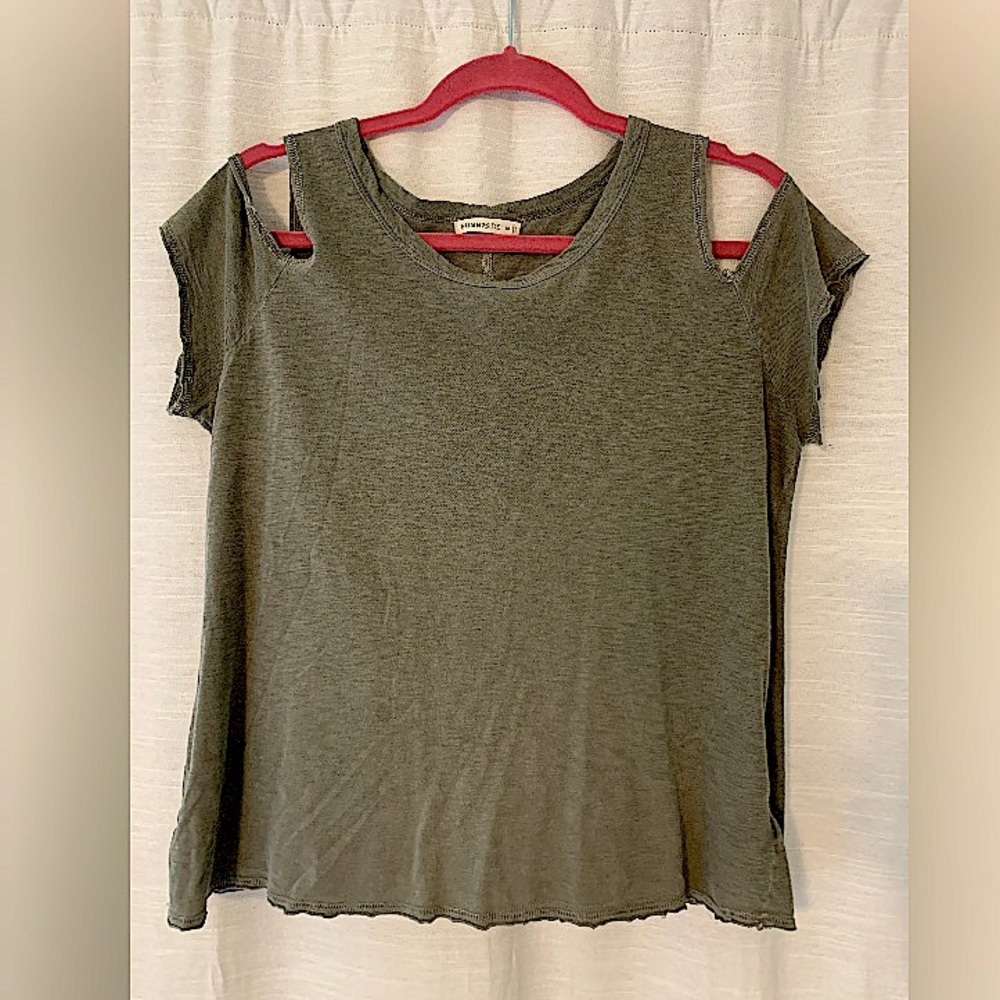 Off the shoulder T-shirt